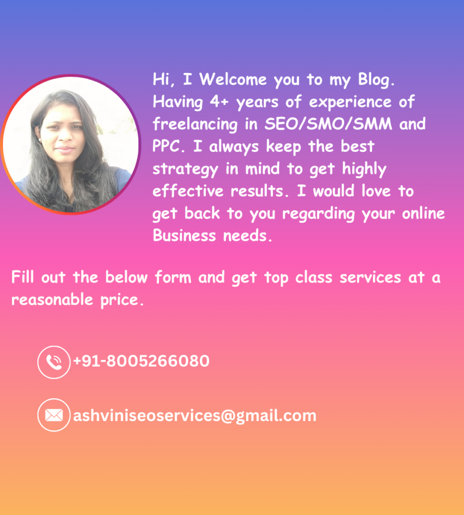 Ashvini More Freelance SEO Expert In India