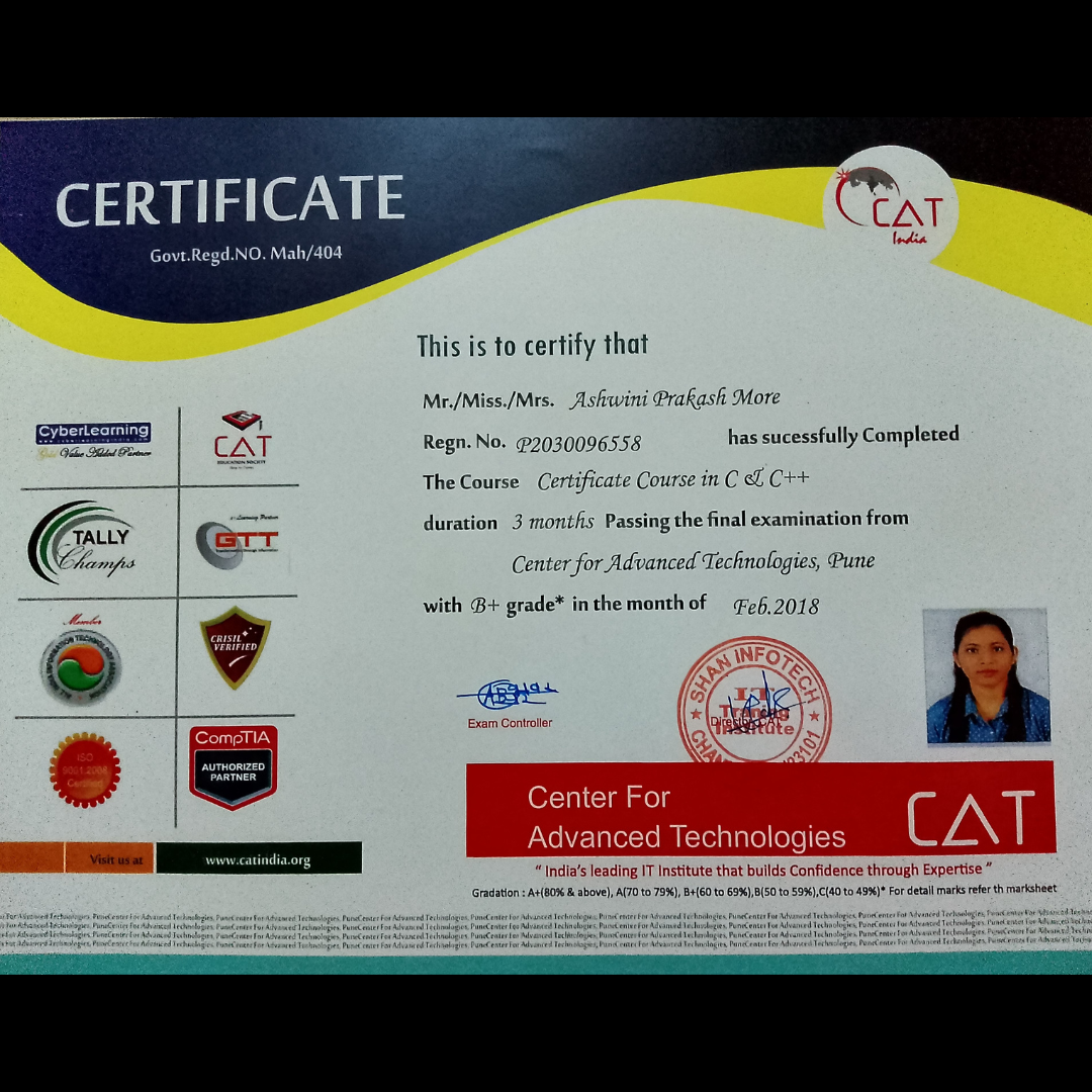 ashvini-more-c-c++-certificate