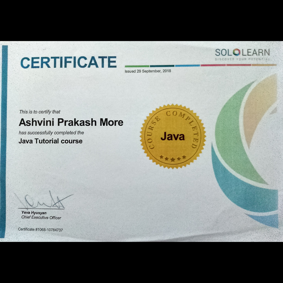 ashvini-more-java-development-certificate